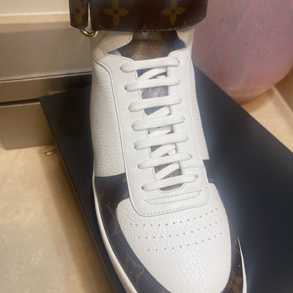 Sold-Louis Vuitton High Top Sneakers - Picture 5 of 5